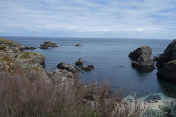 cote sauvage de belle ile en mer 