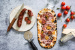 © marcin jucha - artisan baked pizza with ingredients