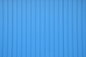 Canvas Print - Blaue Wand