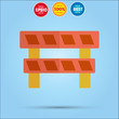 Road Barrier Icon Vector. Road Barrier Icon JPEG. Road Barrier Icon Object. Road Barrier Icon Picture. Road Barrier Icon Image. Road Barrier Icon Graphic. Road Barrier Icon Art. Road Barrier Icon JPG