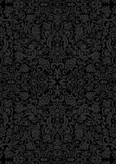 Wall Mural - Classic vintage background seamless pattern