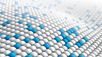 Macro texture abstract 3D render