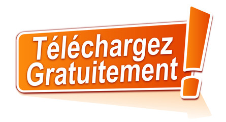 Poster - téléchargez gratuitement sur étiquette orange