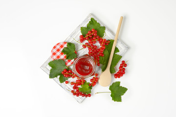 Wall Mural - Red currant jelly