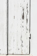 © Álvaro Germán Vilela - Weathered white wooden door with paint chipped and peeling.