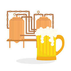 Wall Mural - Beer design. brewery icon. beverage concept, vector illustration