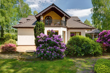 Wall Mural - Pretty back yard