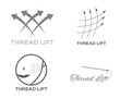 thread lifting logo