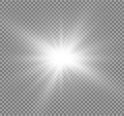 Wall Mural - vector illustration of abstract flare light rays