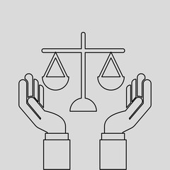 Poster - justice system concept design 