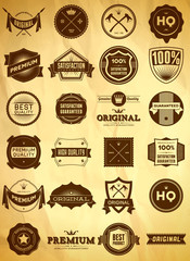 Wall Mural - Vintage labels. Big collection 1