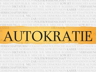 Poster - Autokratie