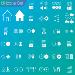 user interface icons