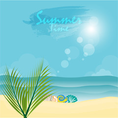 Wall Mural - Summer Time background