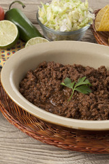 Poster - bowl of cooked ground beef