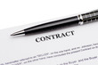 © sacura14 - Close-up of pen on contract