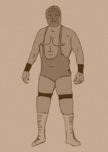 Mexican Wrestler Vintage