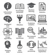 © ihorzigor - Business management icons. Pack 17.