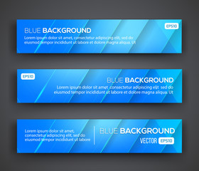Wall Mural - abstract banners. vector eps10 backgrounds.