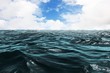 Composite image of blue rough ocean
