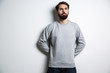 © ImageFlow - Bearded man long sleeves