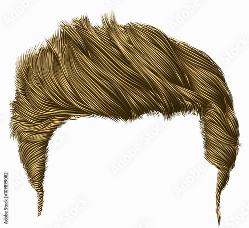 trendy stylish man hairs fringe . beauty style . high hair styling . realistic 3d . Stock Vector | Adobe Stock trendy stylish man hairs fringe . beauty style . high hair styling . realistic 3d . Stock Vector | Adobe Stock