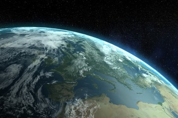 Wall Mural - Image of the earth