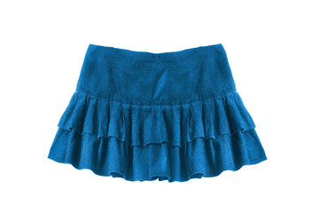 Poster - Velvet skirt isolated