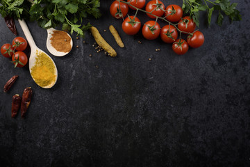 Wall Mural - Food Ingredients