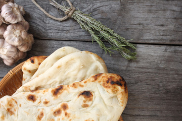 Indian naan bread