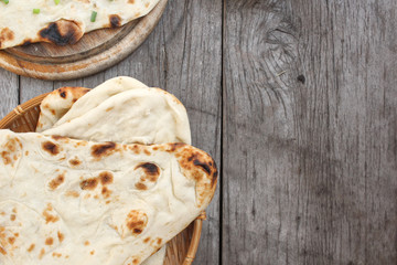 Indian naan bread