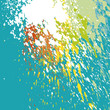vector illustration of paint splash
