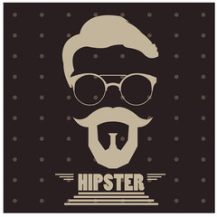 Poster - Hipster icon