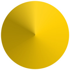 Yellow circular round gradient, circle shape