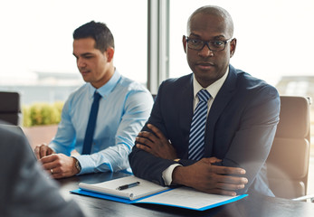 Wall Mural - Executive multiracial business team