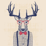 nerd deer