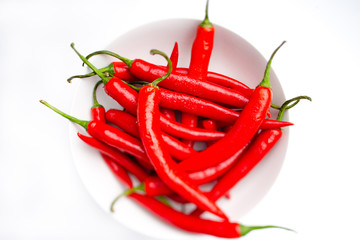 Wall Mural - Peppers in a Bowl