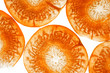 slices of carrot -  macro detail