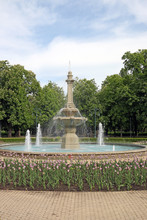 Park With Fountain Eger Hungary