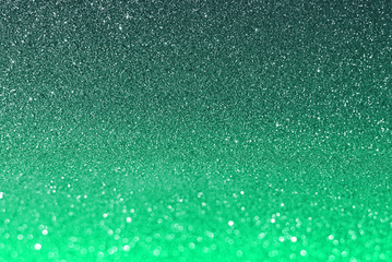 blue green glitter bokeh texture abstract background