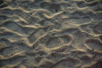 Texture of sand