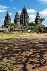 Wall Mural - Prambanan temple ,Yogyakarta on Java island, Indonesia