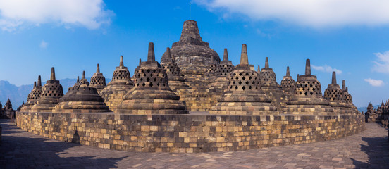 Wall Mural - Borobudur Temple, Yogyakarta, Java, Indonesia.