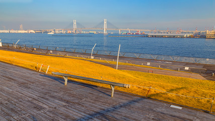 Wall Mural - Osanbashi Pier in Yokohama, Japan