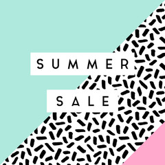Poster - summer sale design