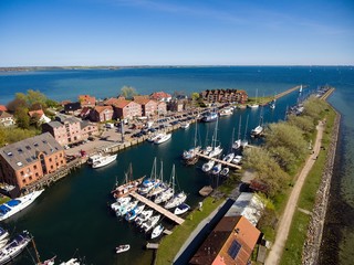 Wall Mural - Fehmarn - Hafen Orth 1