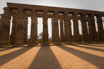 Courtyard of Luxor Temple, Egypt