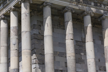 Wall Mural - Ancient Garni pagan Temple, the hellenistic temple in Armenia