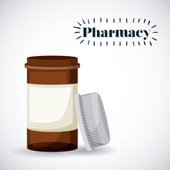 Wall Mural - pharmacy store design 