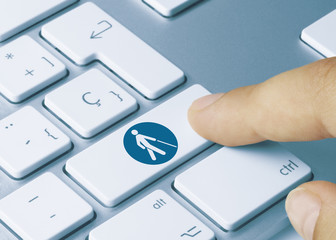 Blind. Keyboard